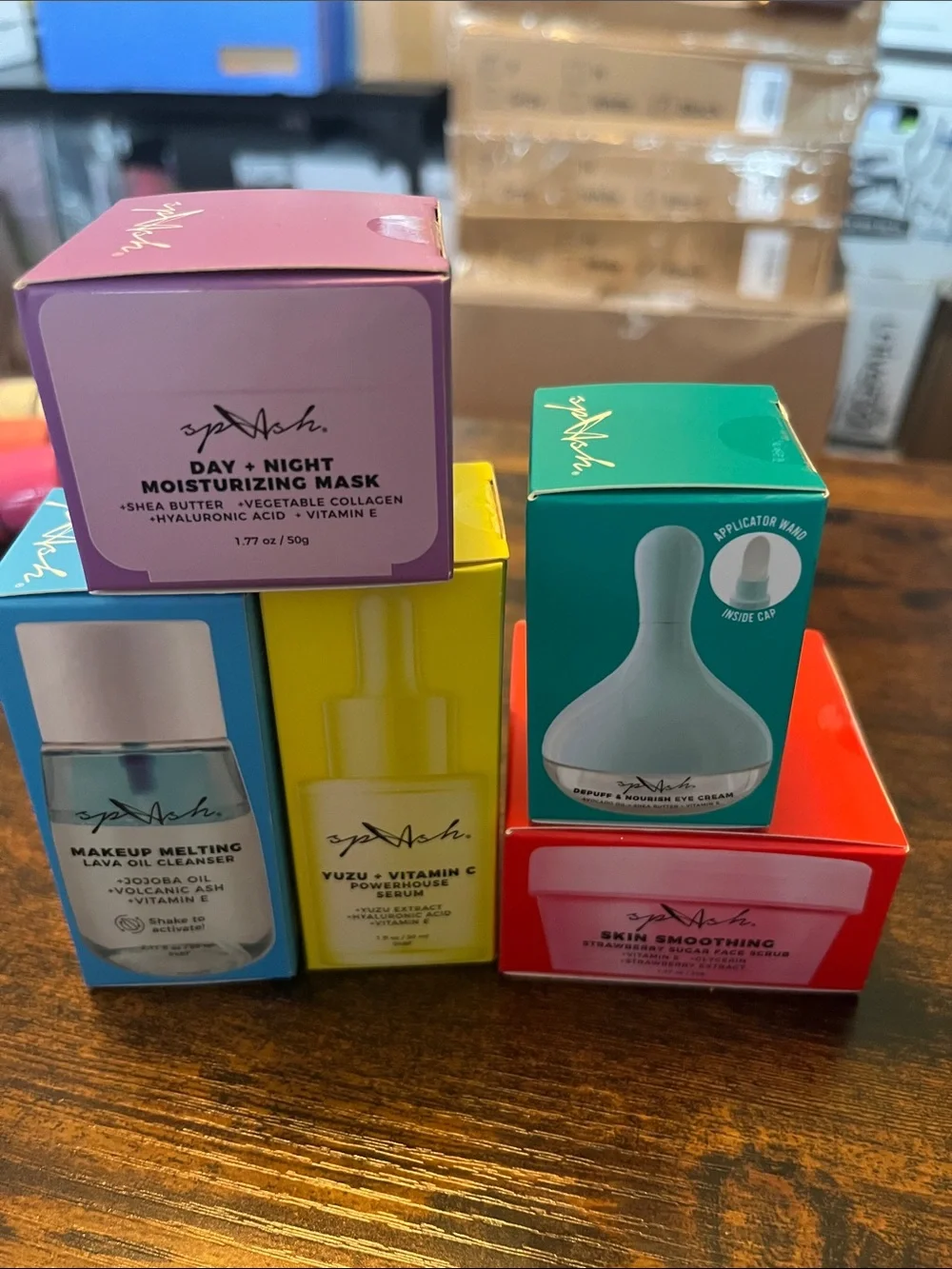 Day + Night Moisturizing Mask — Pink Hydration Cream - Set